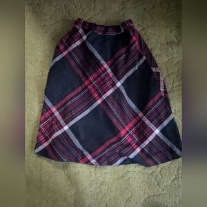 Plaid Skirt